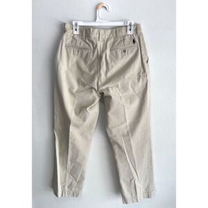 Polo Ralph lauren khaki pants vintage light beige baggy casual men's 34/30